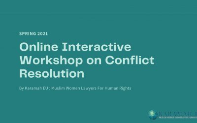 Online Interactive Workshop on Conflict Resolution with Dr Amr Abdalla
